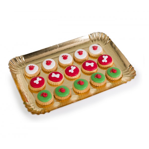 Dolci Impronte Tray of 15 Christmas Cupcakes - 195gr